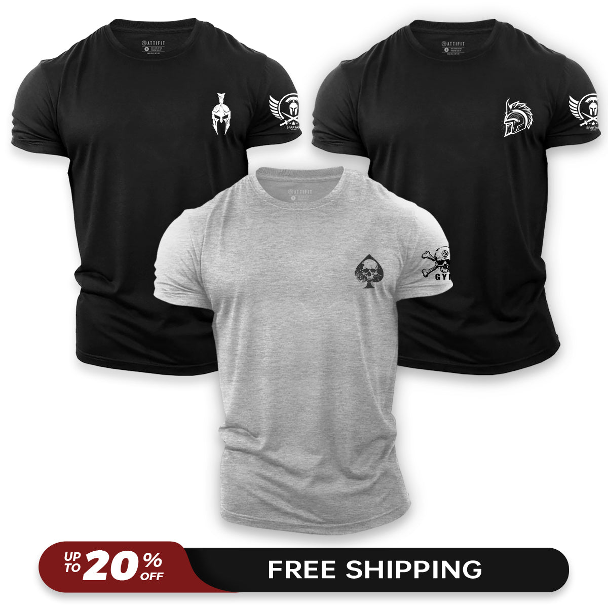 Battle Forged 3-Pack - Cotton T-Shirts