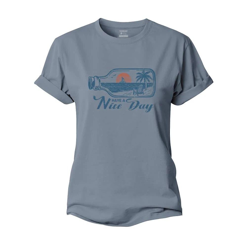 Nice Day Women's Cotton T-Shirt