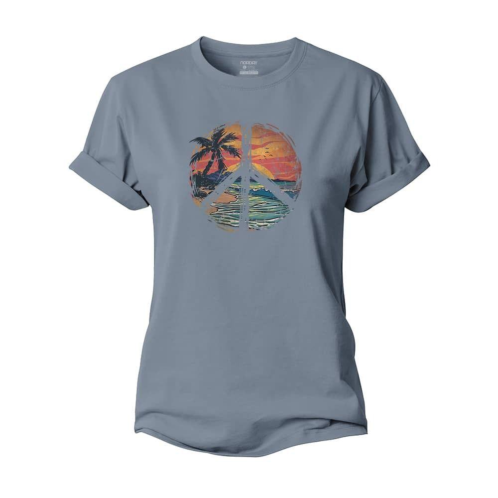 Peaceful Sea Women's Cotton T-Shirt