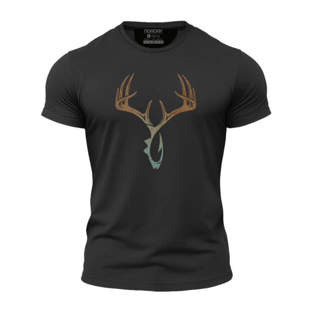 Antler Hook Athletic Quick-Dry T-Shirt