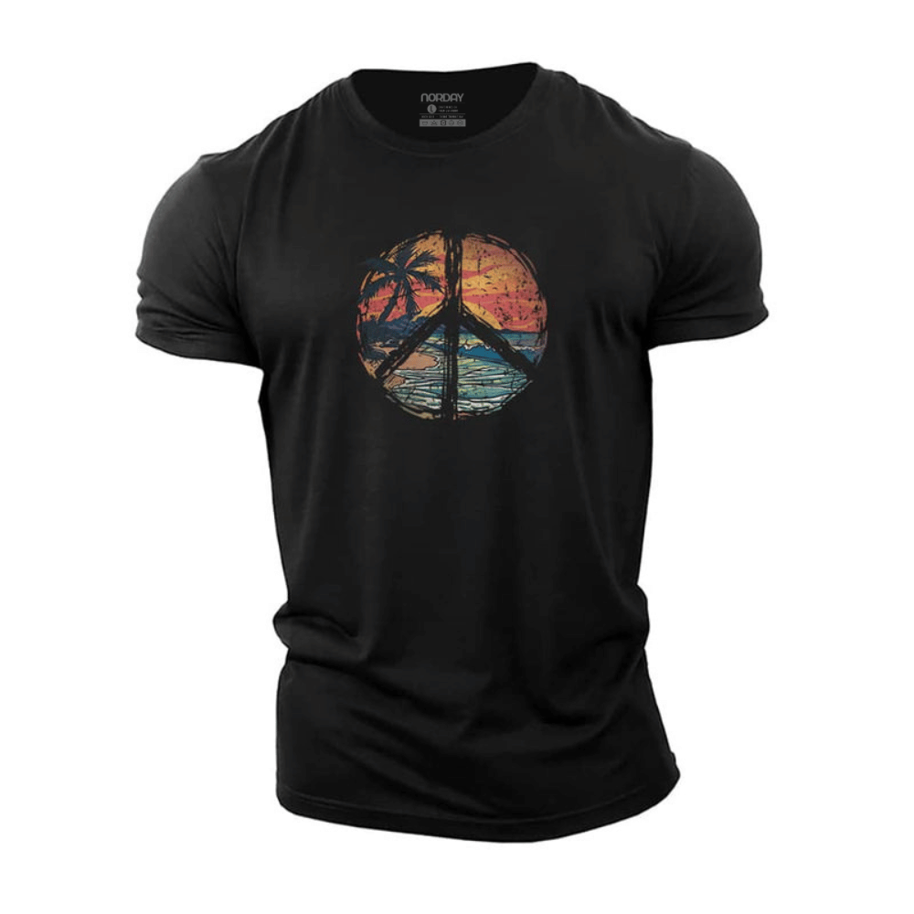 Peaceful Sea Cotton T-Shirt