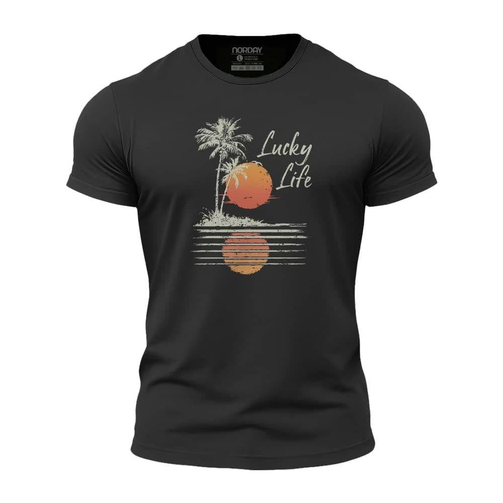 Lucky Life Athletic Quick-Dry T-Shirt