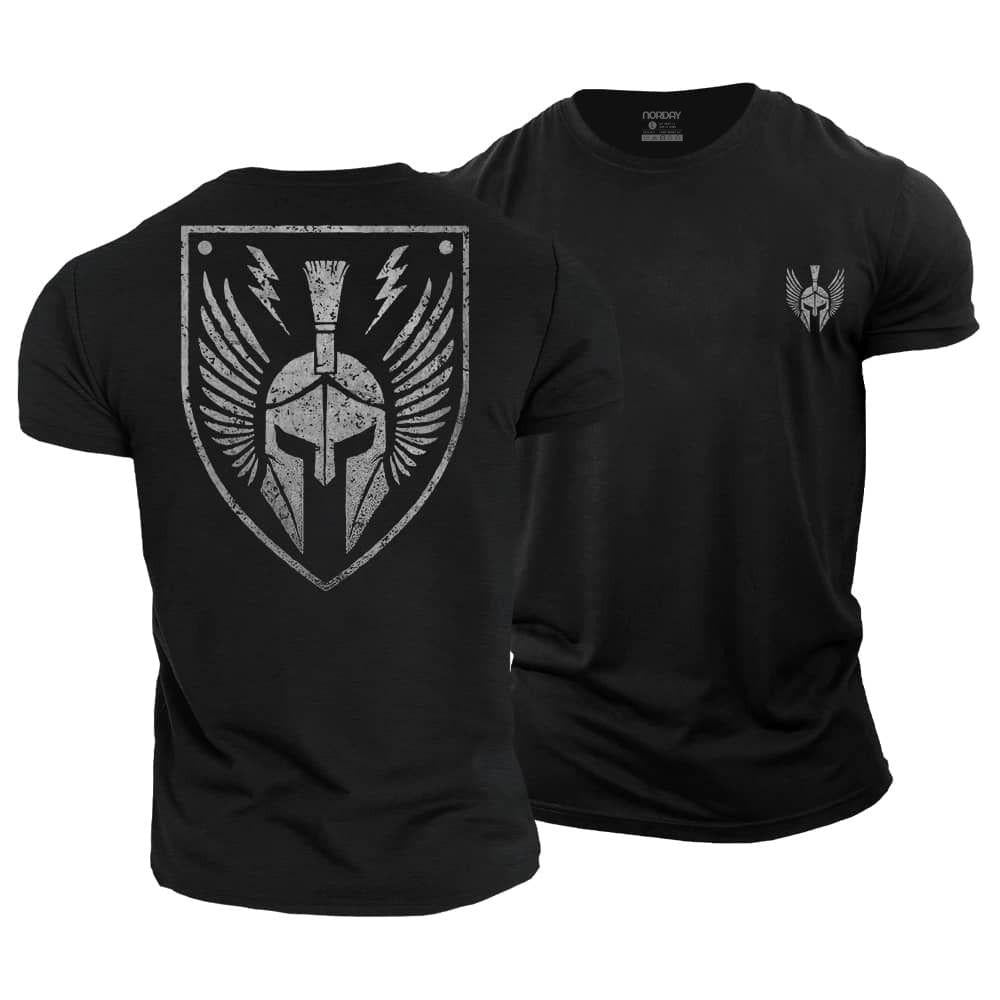 Warrior Shield Cotton T-Shirt