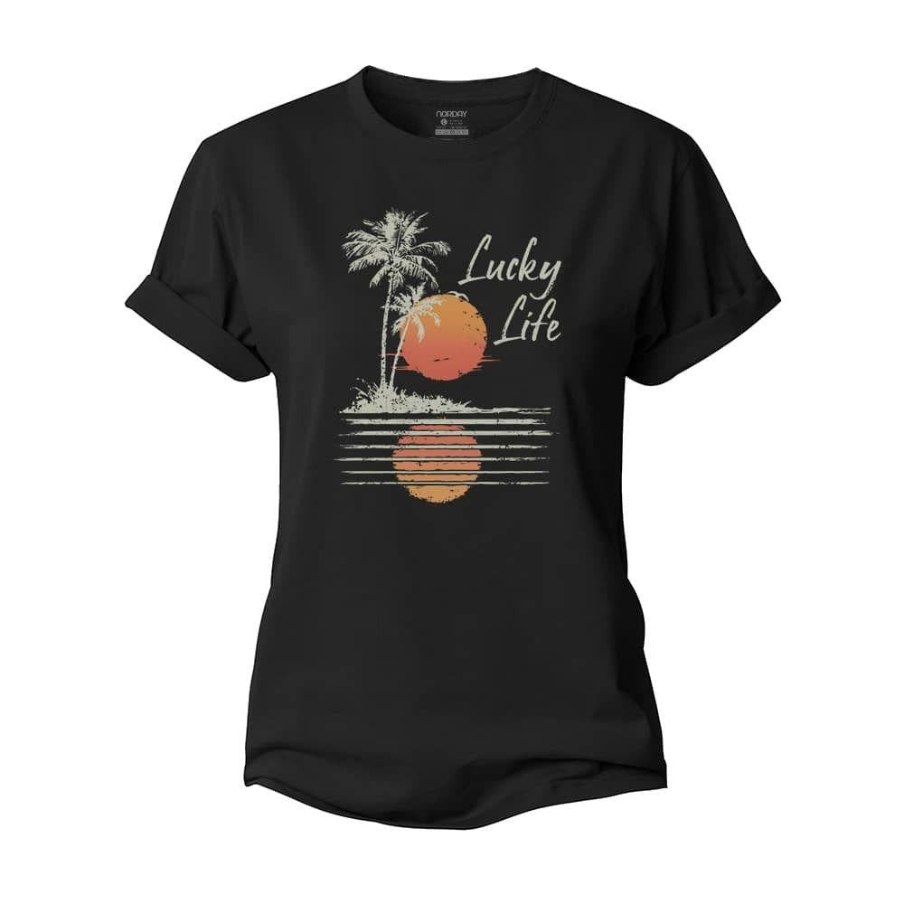 Lucky Life Women's Cotton T-Shirt