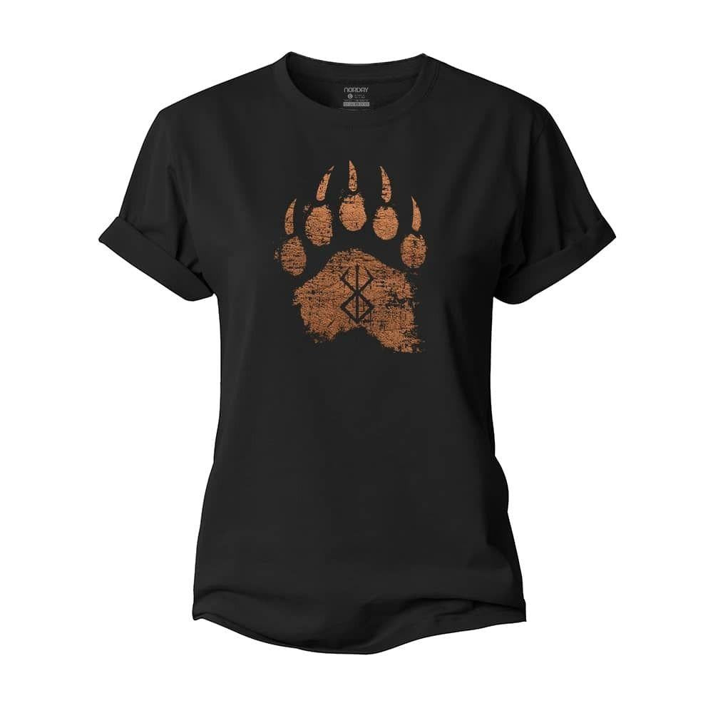 Berserker Rune Bears Paw Women's Cotton T-Shirt