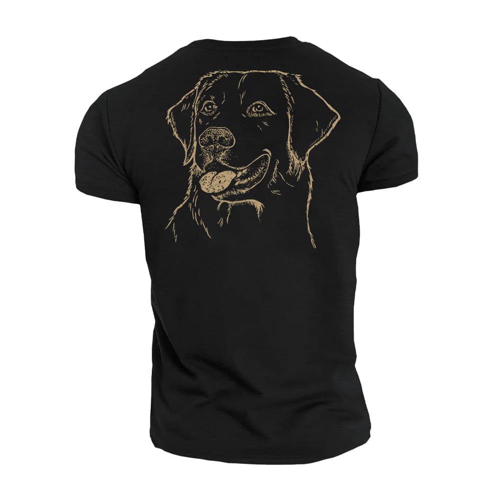Simple Labrador Cotton T-Shirt