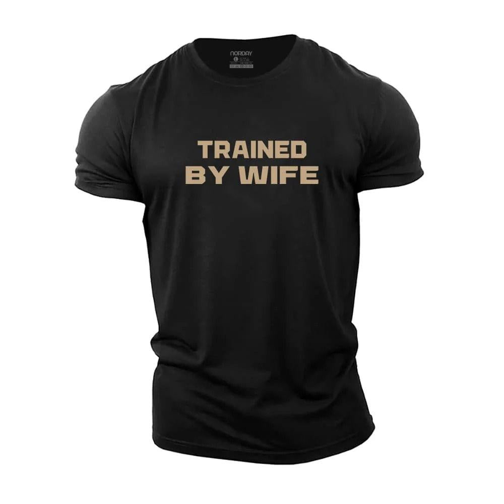 Trained By Wife Cotton T-Shirt