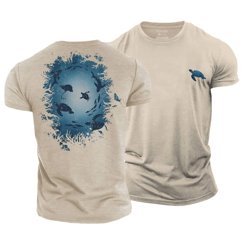 Deep Sea Cotton T-Shirt