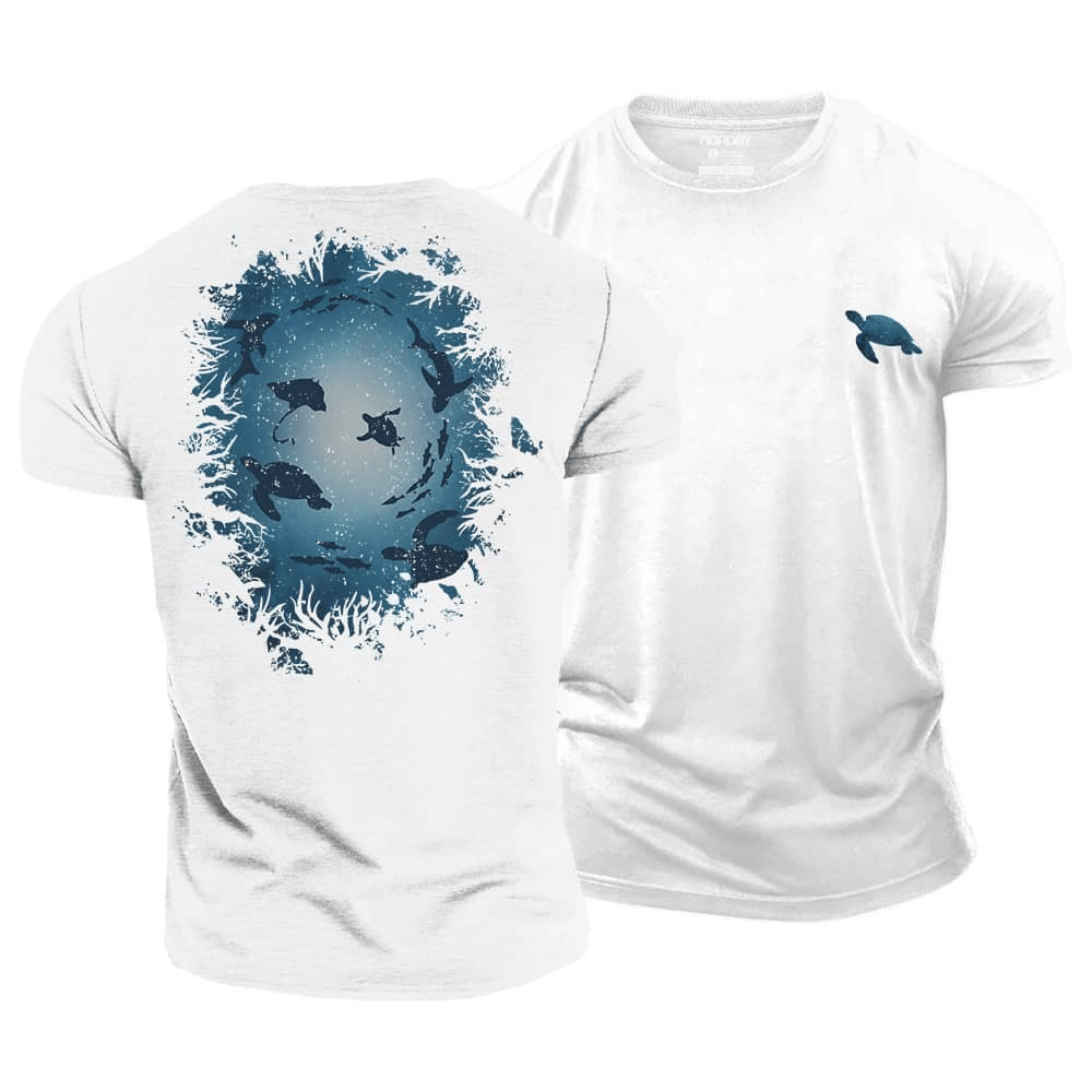 Deep Sea Cotton T-Shirt