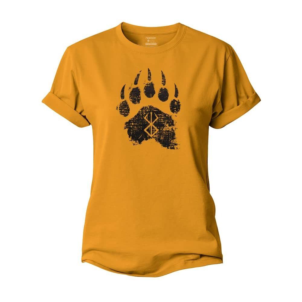 Berserker Rune Bears Paw Women's Cotton T-Shirt
