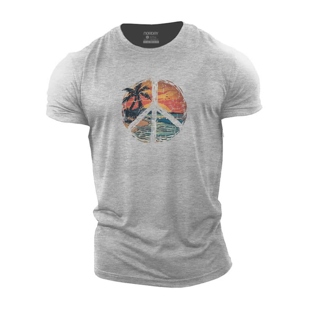 Peaceful Sea Cotton T-Shirt