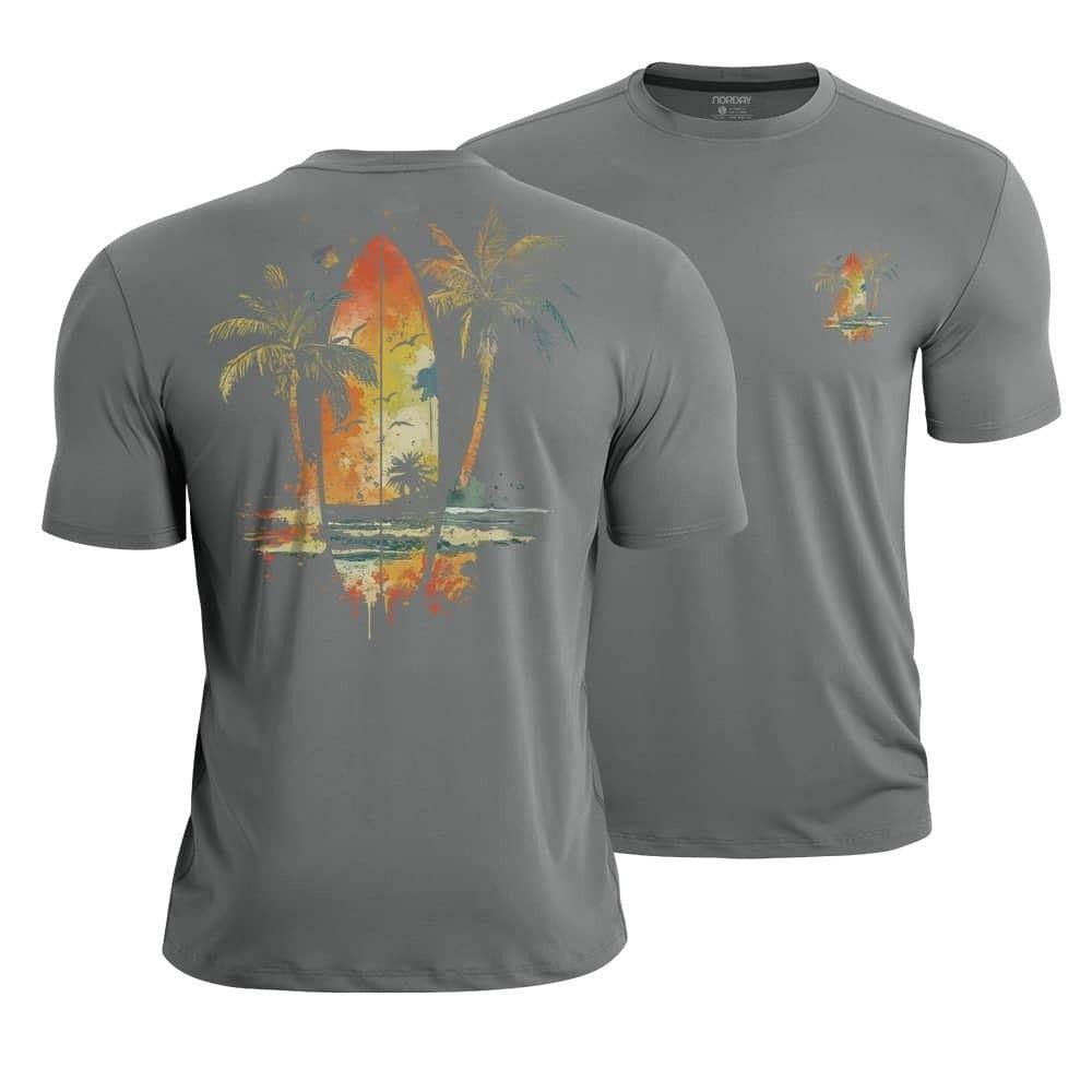 Beach Surfing Athletic Quick-Dry T-Shirt