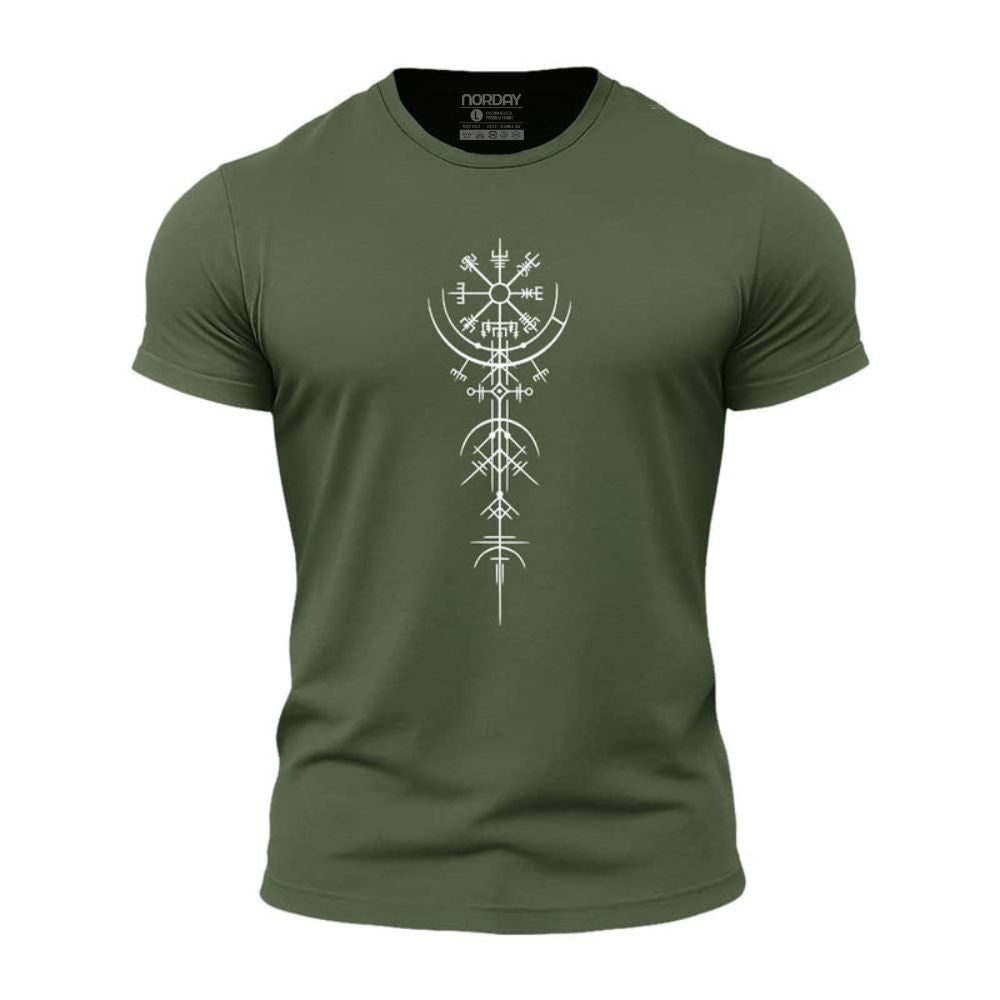 Vikings Compass Athletic Quick-Dry T-Shirt