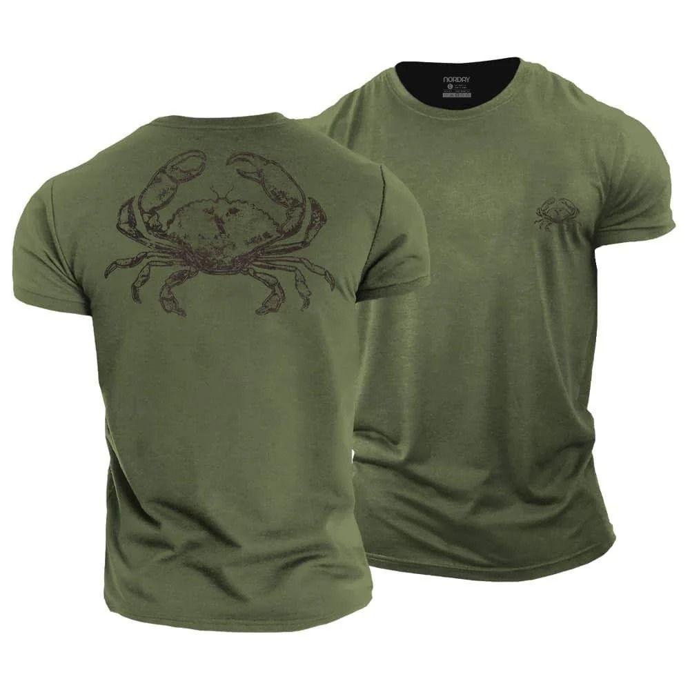Beach Crab Cotton T-Shirt