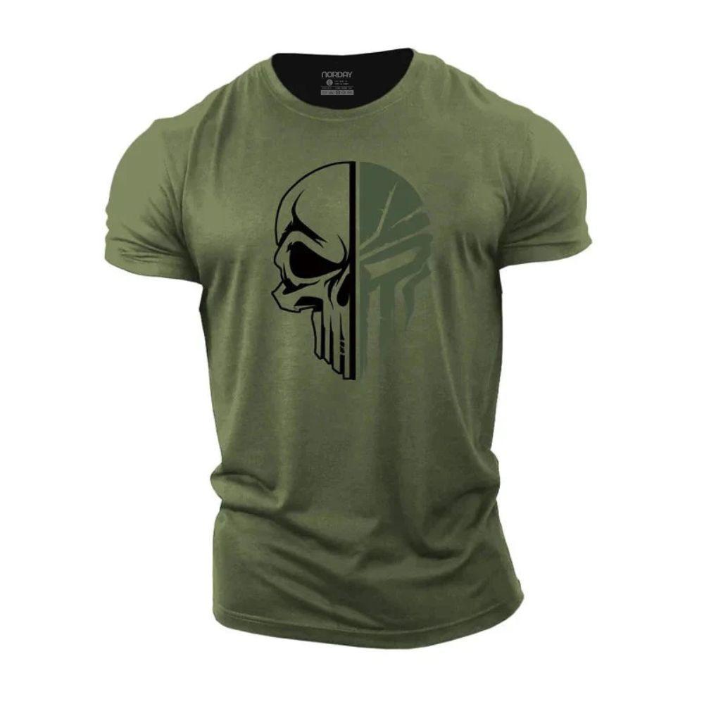 Skull Spartan Cotton T-shirts