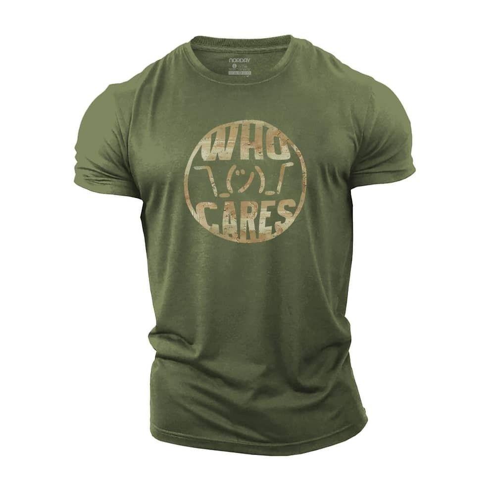 Who Cares Cotton T-Shirt