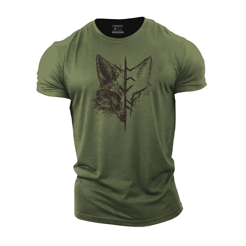Viking Legend Fox Cotton T-Shirt