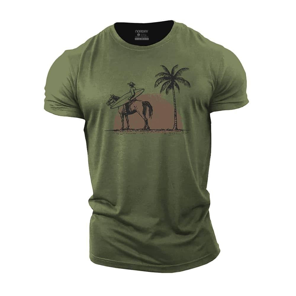 Beach Wrangler Cotton T-Shirt