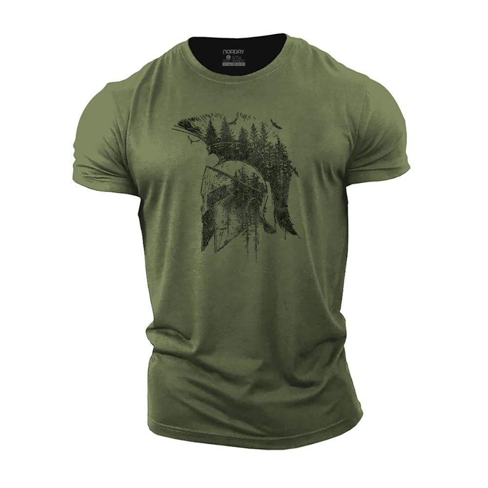 The Wild Spartan Cotton T-Shirt