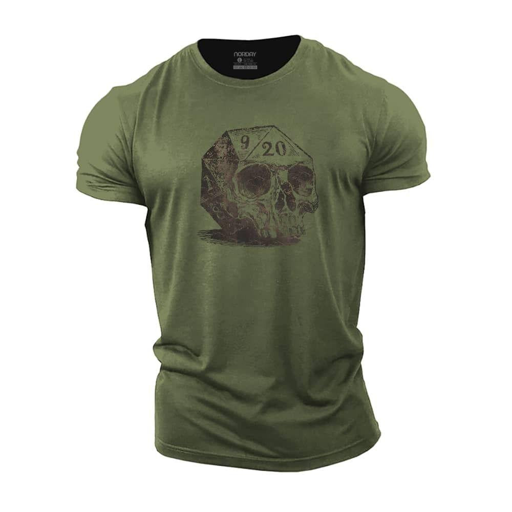Critical Skull Cotton T-Shirt