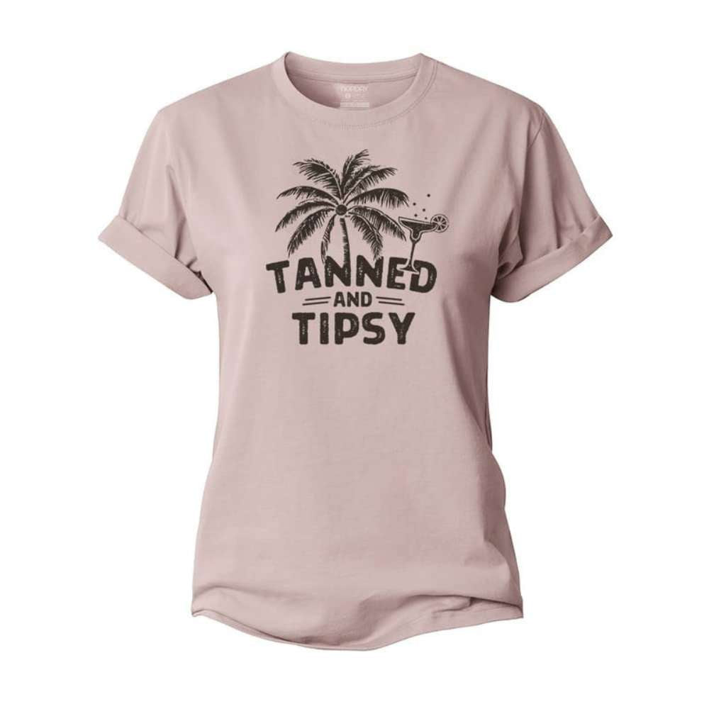 Tanned And Tipsy Women's Cotton T-Shirt