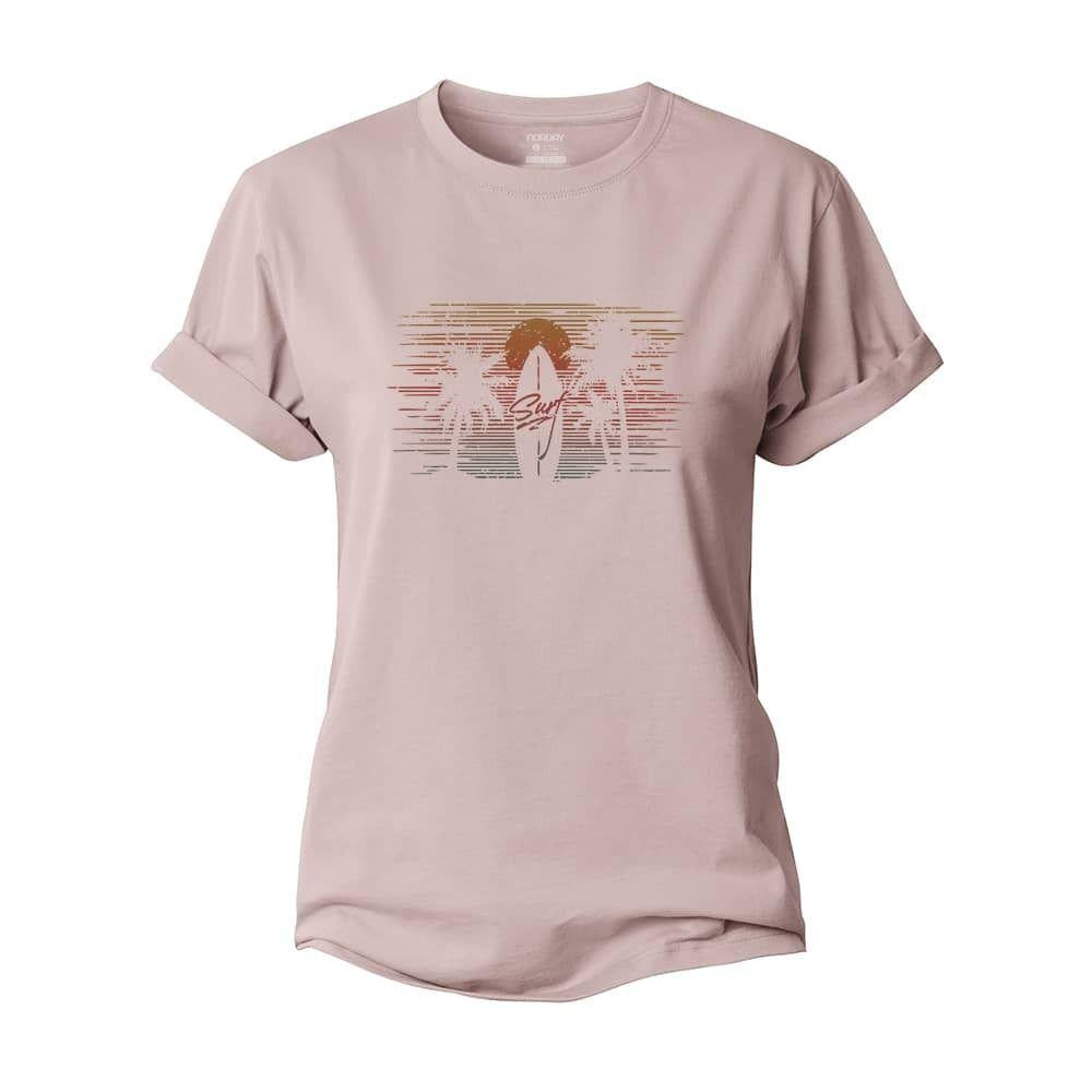Minimal Surfing View Women's Cotton T-Shirt