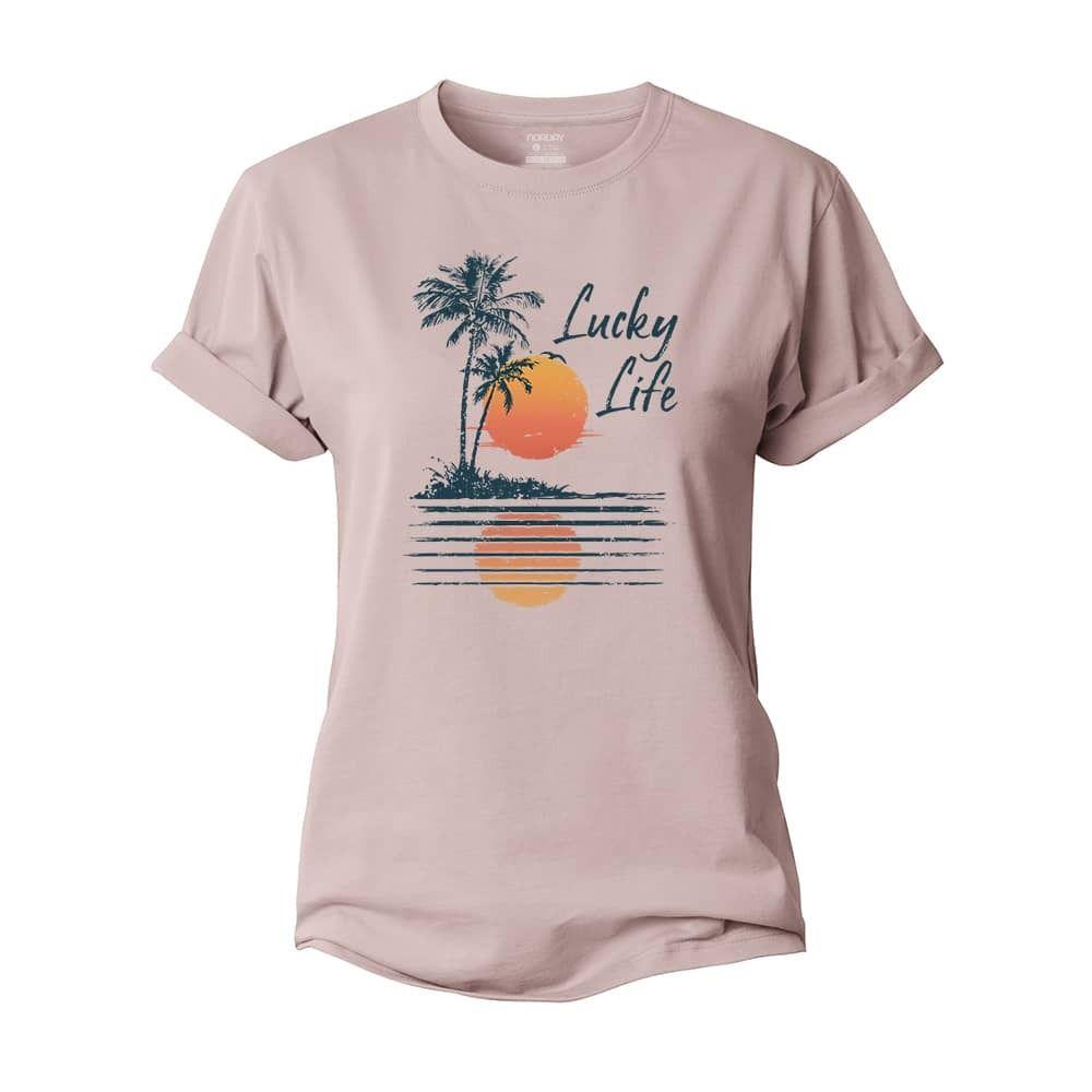 Lucky Life Women's Cotton T-Shirt
