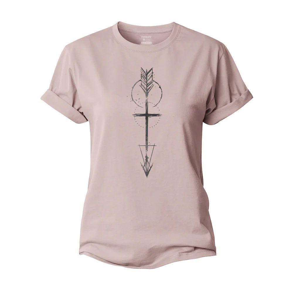 Arrow of Faith Women's Cotton T-Shirt