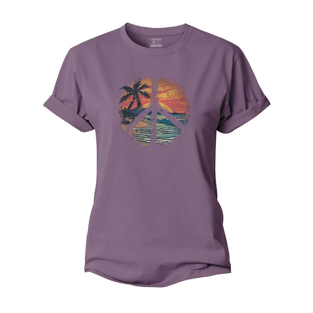 Peaceful Sea Women's Cotton T-Shirt