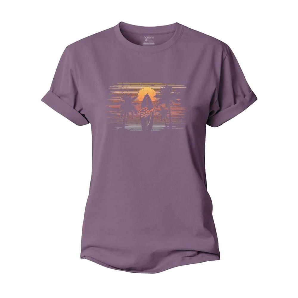 Minimal Surfing View Women's Cotton T-Shirt
