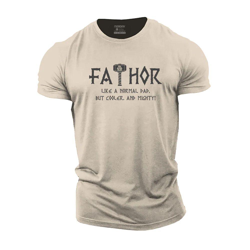Viking Father Cotton T-Shirt