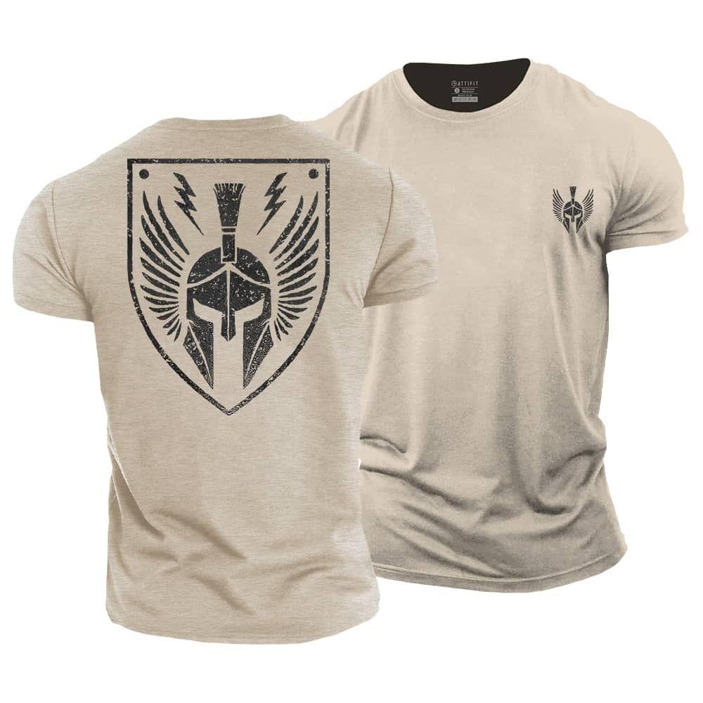 Warrior Shield Cotton T-Shirt