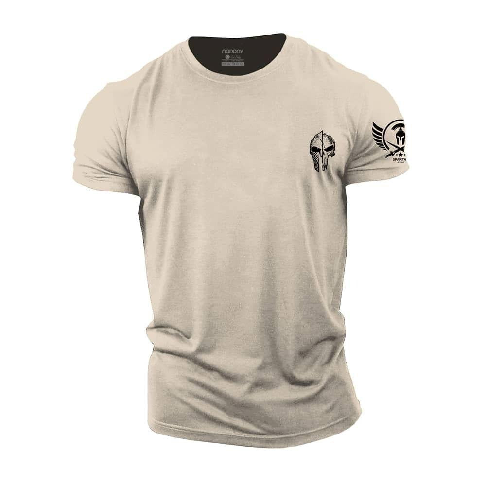 Mini Helmet Skull Cotton T-Shirt