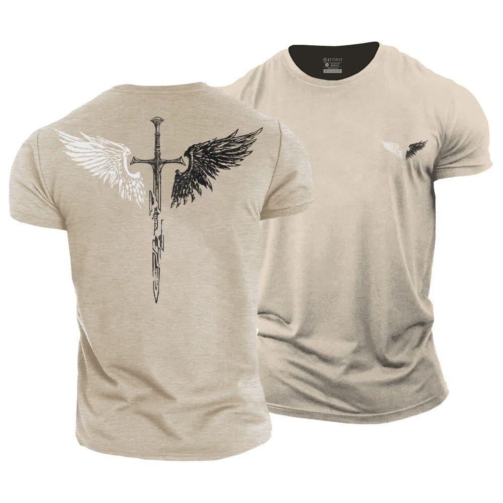 Sword of Light and Darkness Cotton T-Shirt