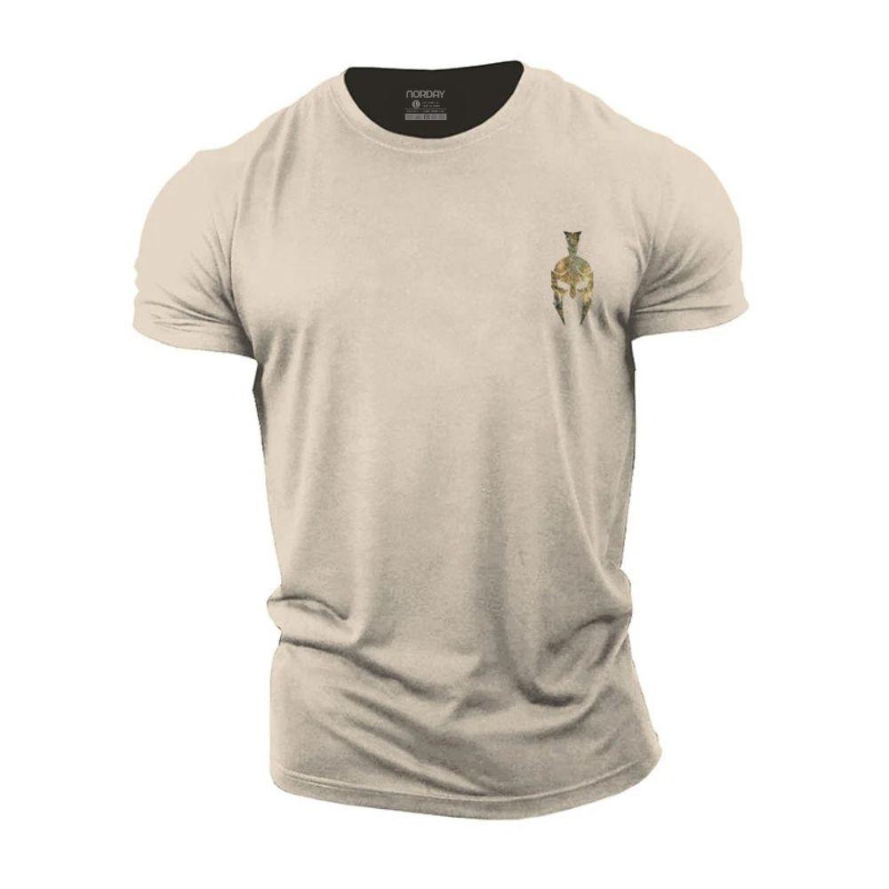 Mini Spartan Warrior Cotton T-Shirt