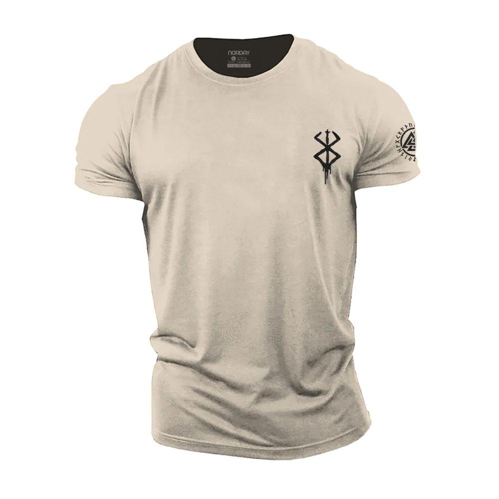 Runes Cotton T-Shirt