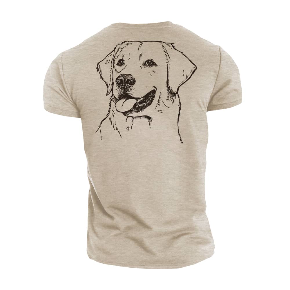 Simple Labrador Cotton T-Shirt