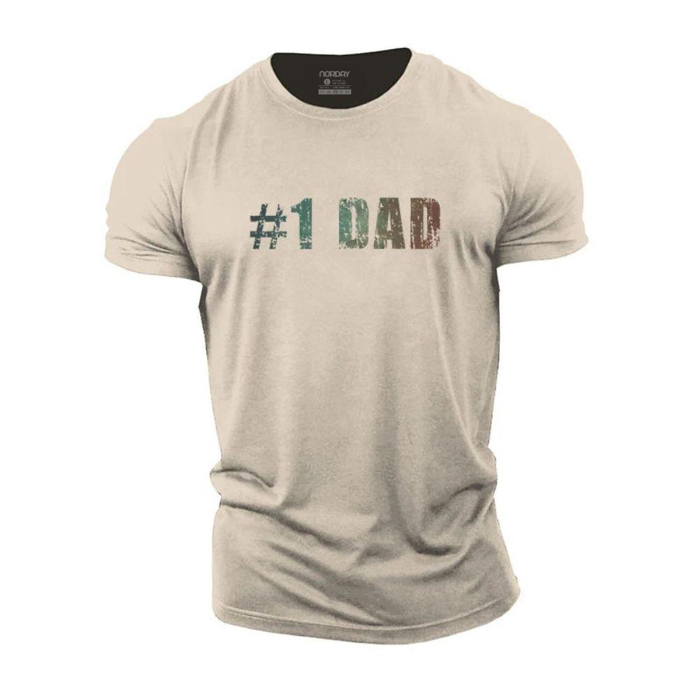 No.1 Dad Cotton T-Shirt