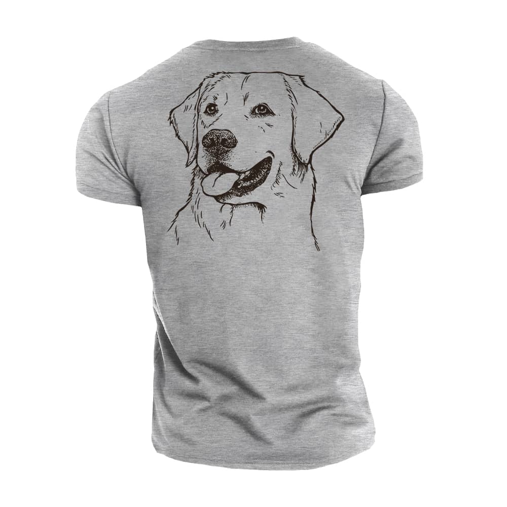 Simple Labrador Cotton T-Shirt