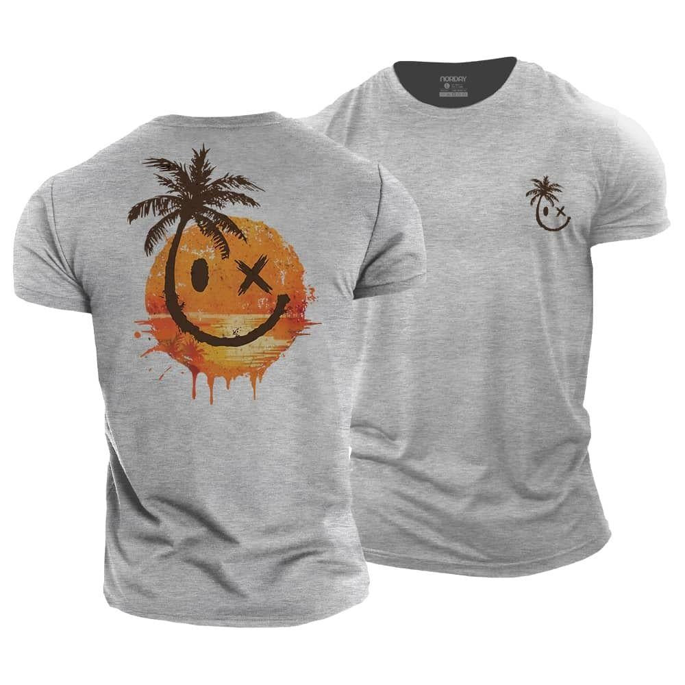 Smiley Sea Cotton T-Shirt