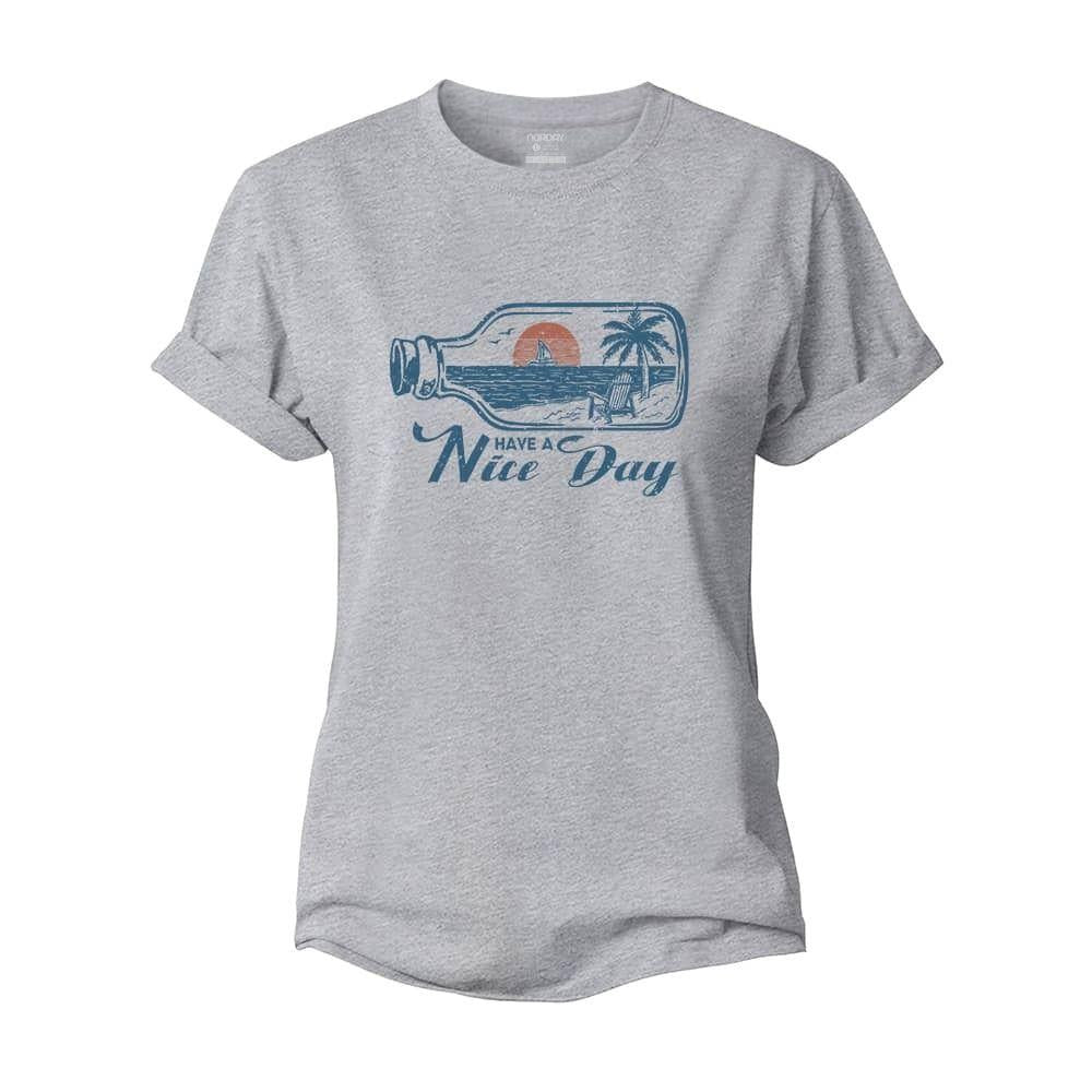 Nice Day Women's Cotton T-Shirt