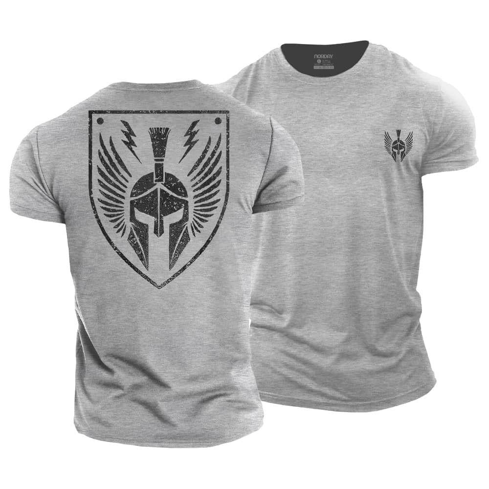 Warrior Shield Cotton T-Shirt