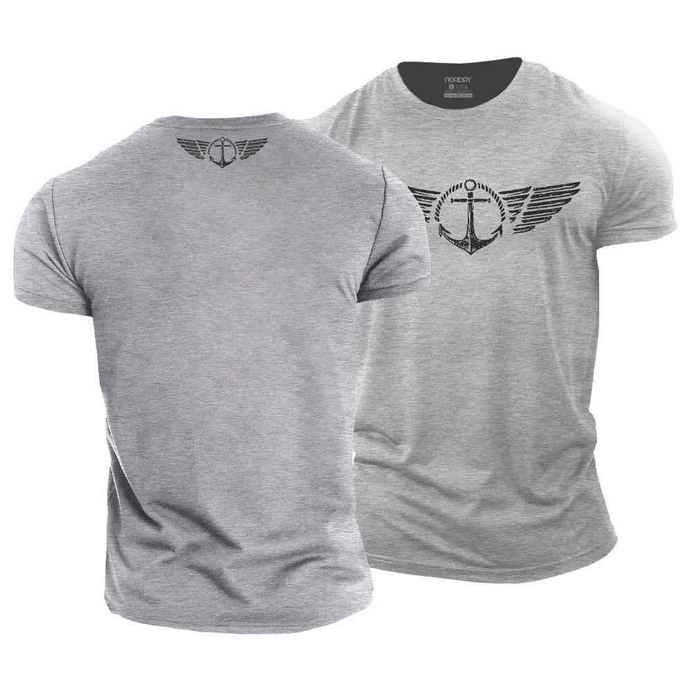 Anchor Wings Cotton T-Shirt