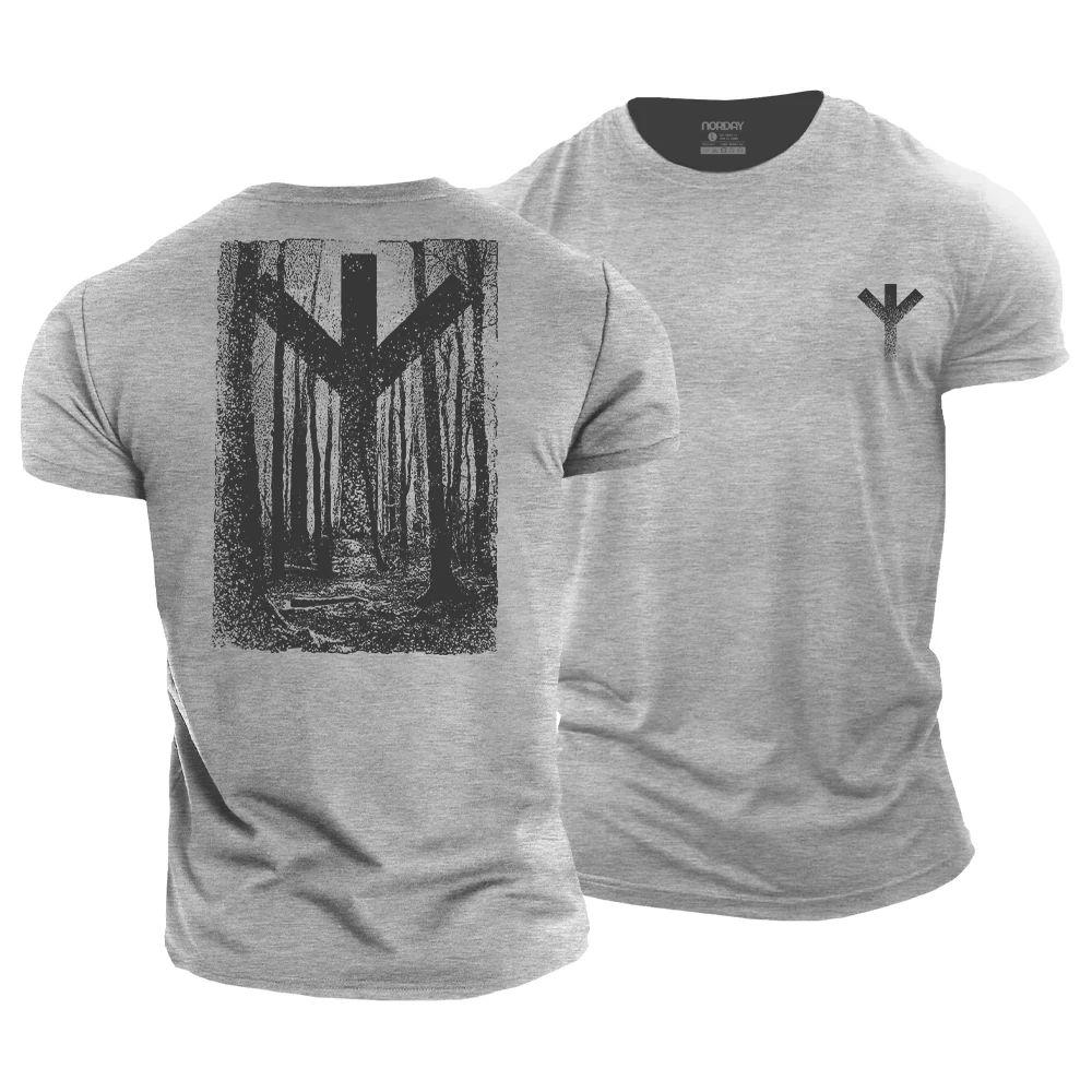 Viking Protection Rune Cotton T-Shirt