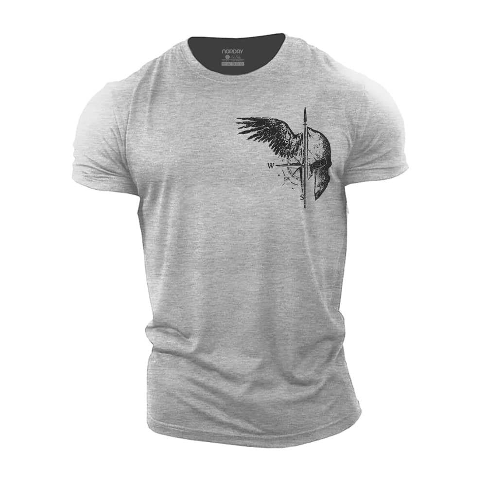 Spartan Wing Cotton T-Shirt