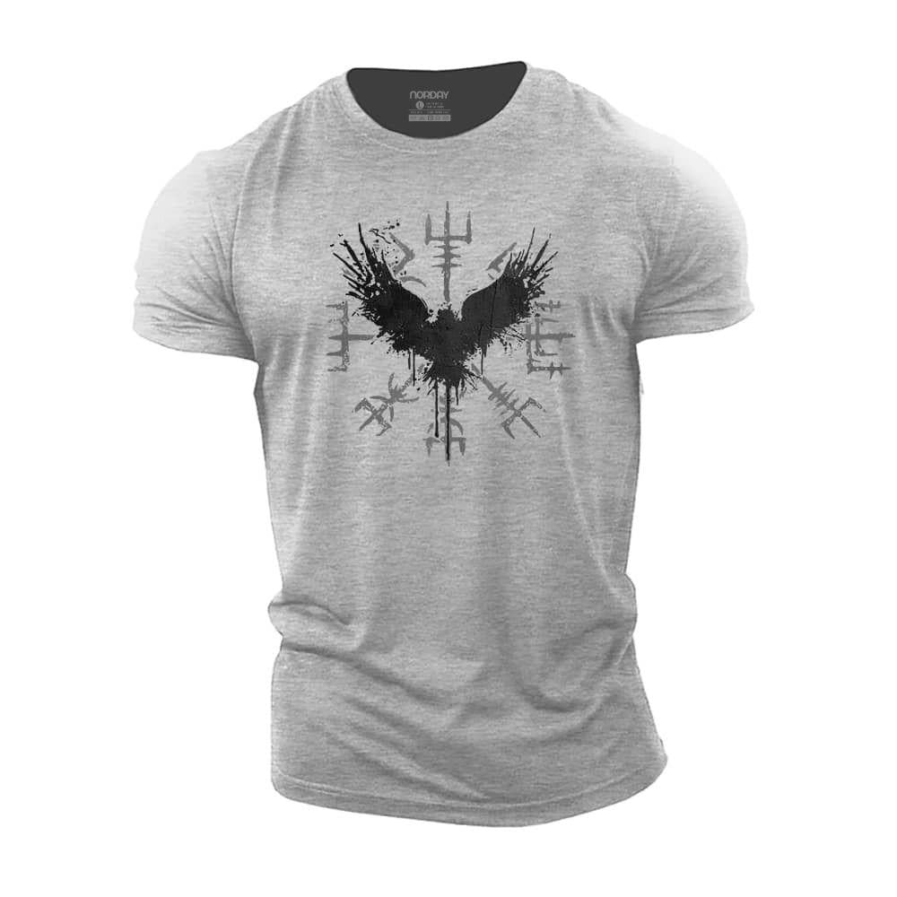 Eagle Compass Cotton T-Shirt