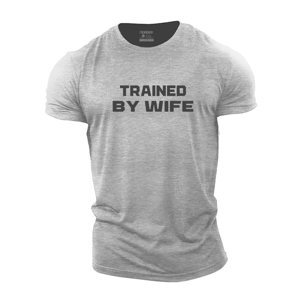 Trained By Wife Cotton T-Shirt