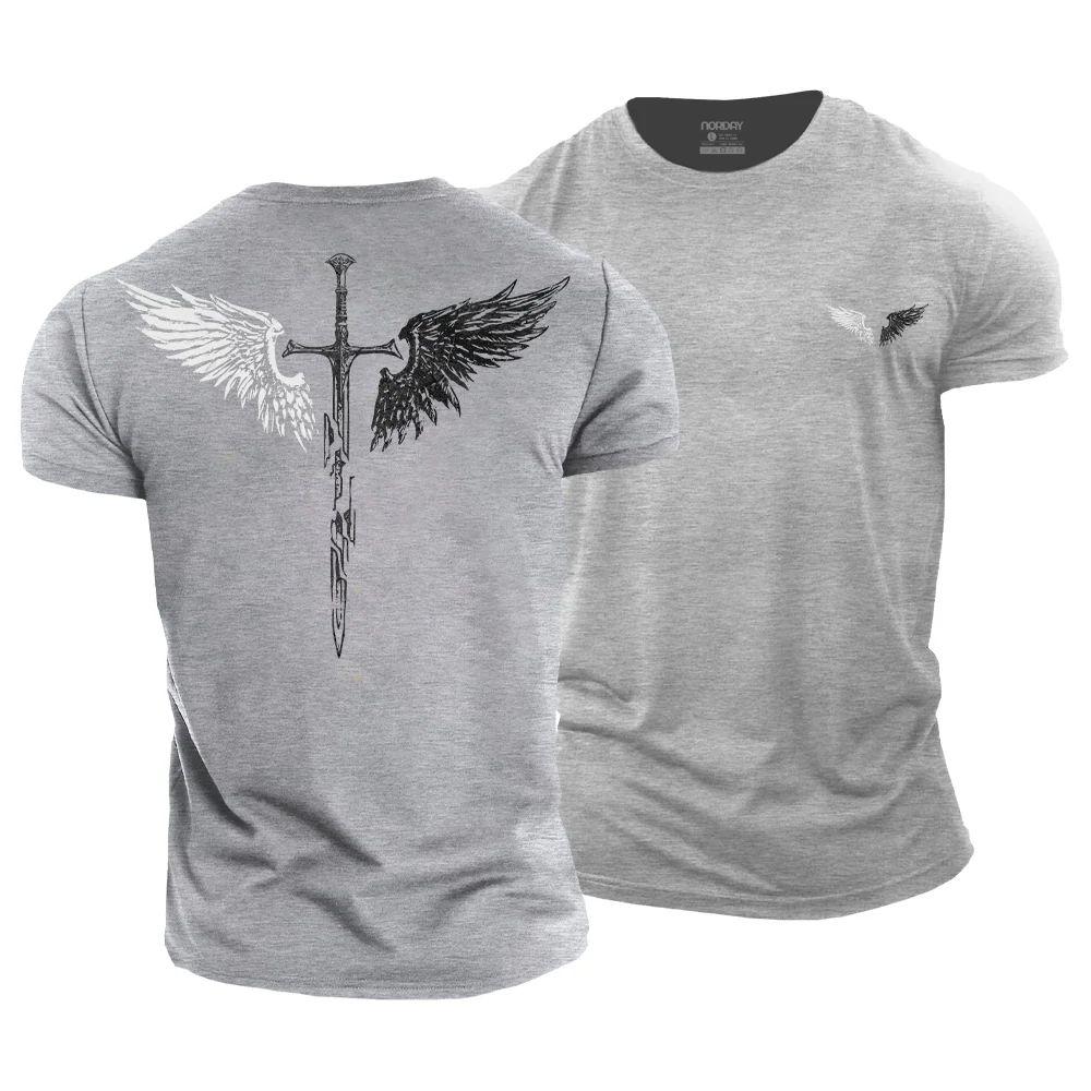Sword of Light and Darkness Cotton T-Shirt