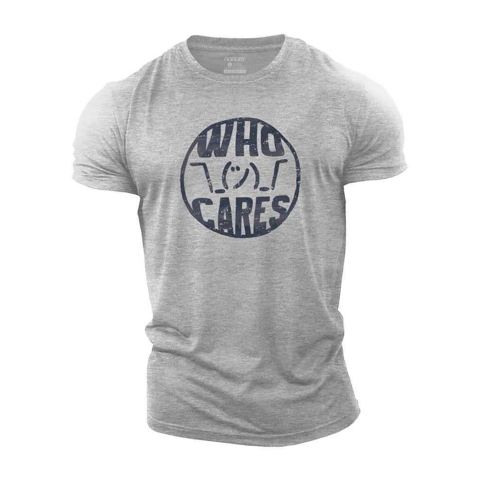 Who Cares Cotton T-Shirt
