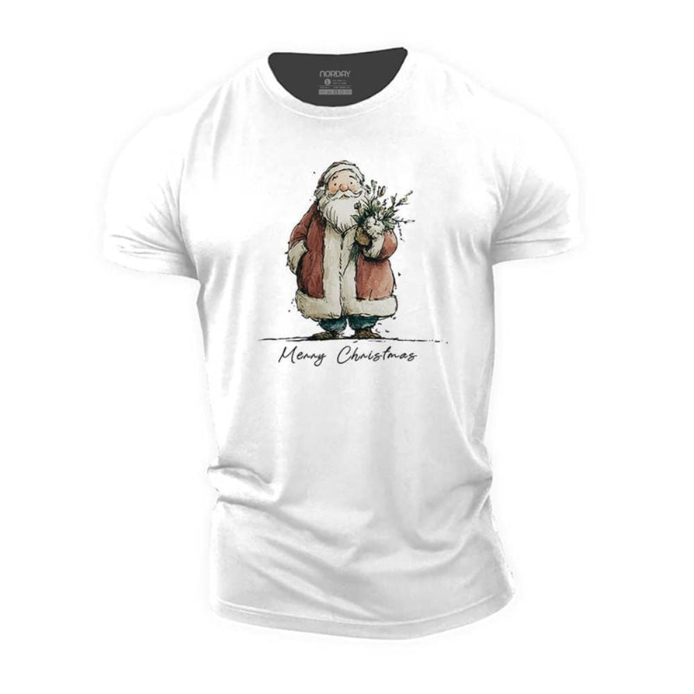 Wish You Merry Christmas Cotton T-Shirt